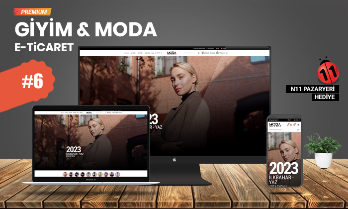 Giyim & Moda E-ticaret Sitesi V6