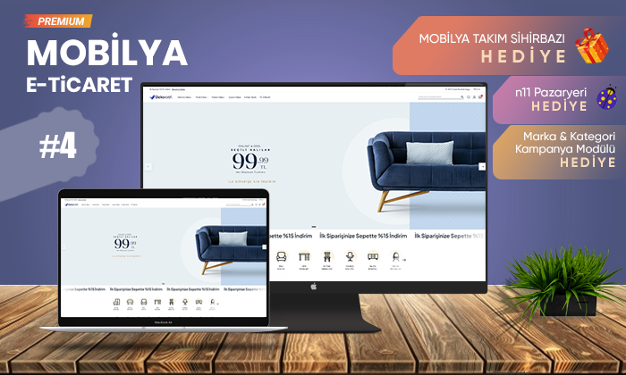 Mobilya Satış E-Ticaret Sitesi V4