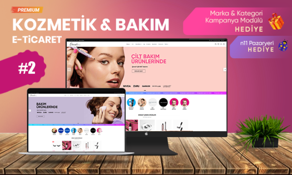 Kozmetik & Bakım E-Ticaret Sitesi V2