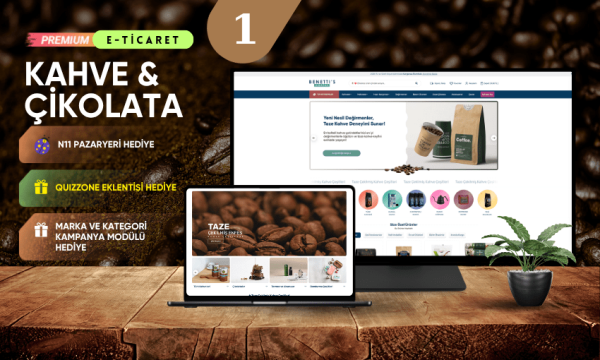 Kahve & Çikolata E-Ticaret Sitesi V1