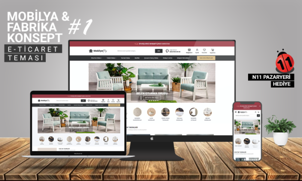 Mobilya Satış E-ticaret Sitesi V1
